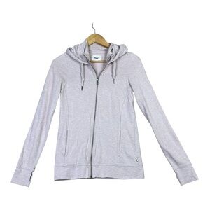 Pact Hoodie Women Hoodie Size XS Pink Stretch French Terry Zip Organic Cotton